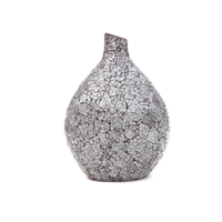 Tafellamp Glass White Onion