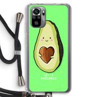 Avocuddle: Xiaomi Redmi Note 10S Transparant Hoesje met koord