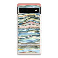 Watercolor Agate: Google Pixel 6 Transparant Hoesje