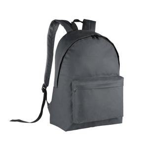 Schooltas/rugzak voor tieners/volwassenen - 27 L - boekentas - donkergrijs - 30 x 19 x 42 cm