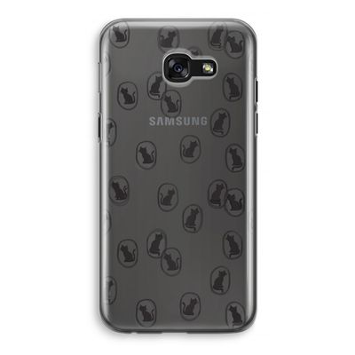 Miauw: Samsung Galaxy A5 (2017) Transparant Hoesje