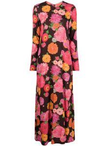 La DoubleJ robe à manches longues - Marron