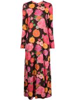 La DoubleJ robe à manches longues - Marron