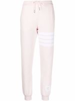 Thom Browne pantalon de jogging à détail 4 bandes signature - Rose