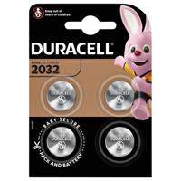 Batterij duracell 2032 lithium 4pack | 6 stuks