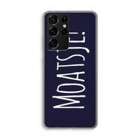 Moatsje!: Samsung Galaxy S21 Ultra Transparant Hoesje