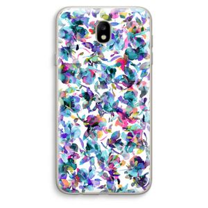 Hibiscus Flowers: Samsung Galaxy J7 (2017) Transparant Hoesje