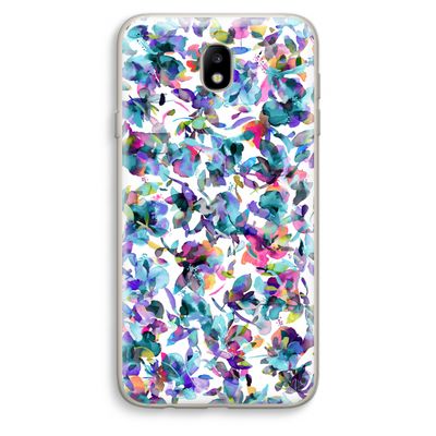 Hibiscus Flowers: Samsung Galaxy J7 (2017) Transparant Hoesje
