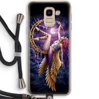 Aerial Angel: Samsung Galaxy J6 (2018) Transparant Hoesje met koord