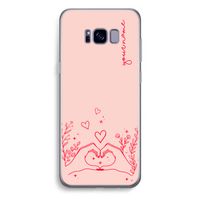 Love is in the air: Samsung Galaxy S8 Plus Transparant Hoesje
