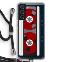 Here's your tape: Samsung Galaxy S21 FE Transparant Hoesje met koord