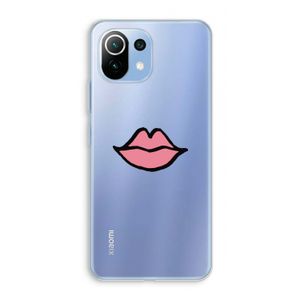 Kusje: Xiaomi Mi 11 Lite Transparant Hoesje