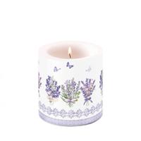 Kaars Lovely Lavender White S