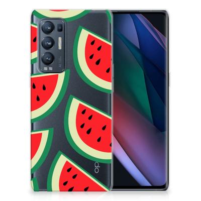 OPPO Find X3 Neo | Siliconen Case | Watermelons