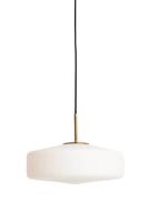 Light & Living HanglampPleat goud met wit Ø 30cm - 2971926