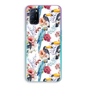 Bloemen tukan: Oppo A72 Transparant Hoesje