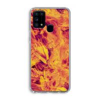 Eternal Fire: Samsung Galaxy M31 Transparant Hoesje Eternal Fire: Samsung Galaxy M31 Transparant Hoesje