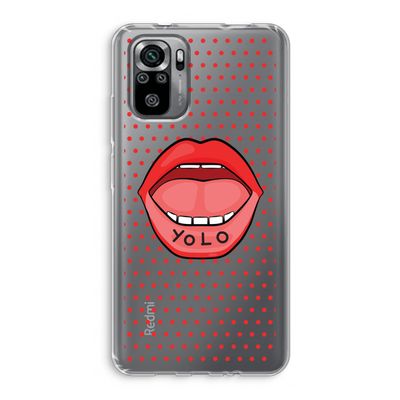 Yolo Denise: Xiaomi Redmi Note 10S Transparant Hoesje