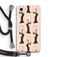 Pop Some Kim: Pixel 3 XL Transparant Hoesje met koord