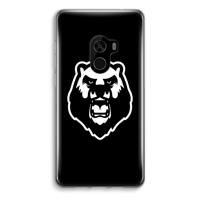 Angry Bear (black): Xiaomi Mi Mix 2 Transparant Hoesje