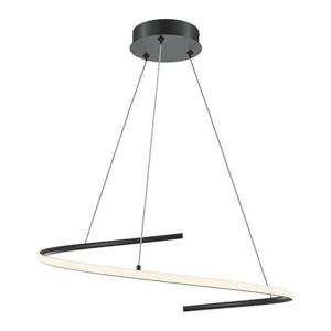 Maytoni - Hanglamp Curve - Zwart - Ø60