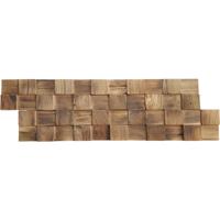 Houtstrips 3D Teakhout Madelo 50x18cm