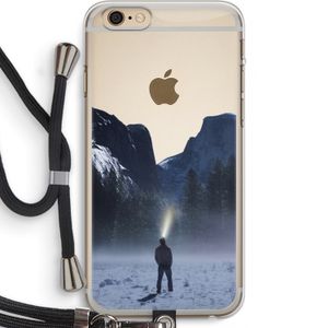 Wanderlust: iPhone 6 PLUS / 6S PLUS Transparant Hoesje met koord