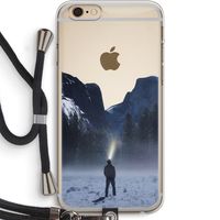 Wanderlust: iPhone 6 PLUS / 6S PLUS Transparant Hoesje met koord
