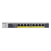 Netgear GS108lp switch (8PT POE/POE+GIGABIT UNMANAGED) Switch Zwart