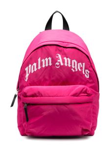 Palm Angels Kids sac à dos à logo imprimé - Rose