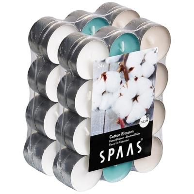 Geurtheelichtjes/waxinelichtjes - 48x - Cotton Blossom - 4,5 branduren