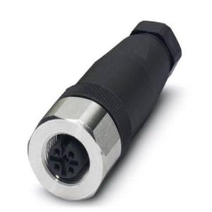 Phoenix Contact 1553242 Sensor/actuator connector, niet geassembleerd M12 Aantal polen (sensoren): 4 Bus, recht 1 stuk(s)