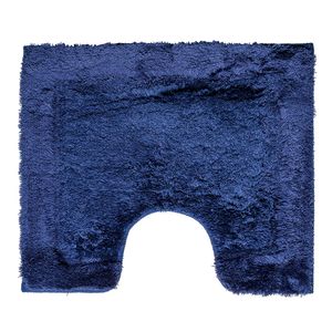 Wicotex toiletmat 60x50cm uni blauw