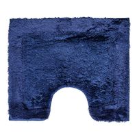 Wicotex toiletmat 60x50cm uni blauw