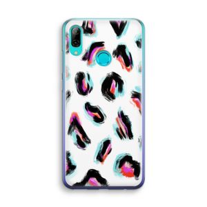 Cheetah color: Huawei P Smart (2019) Transparant Hoesje