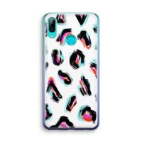 Cheetah color: Huawei P Smart (2019) Transparant Hoesje