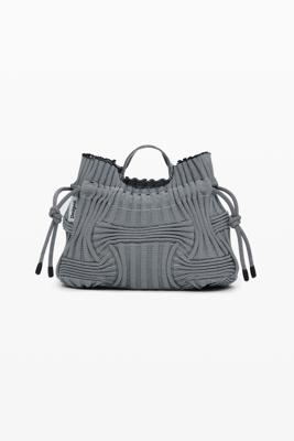 Middelgrote geplooide tas - BLACK - U