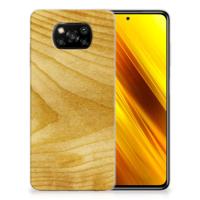 Xiaomi Poco X3 | Poco X3 Pro | Bumper Hoesje | Licht Hout