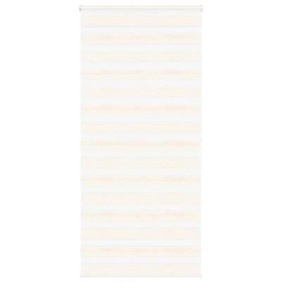 VidaXL Zebra rolgordijn 100x200 cm stofbreedte 95,9 cm marmerbeige