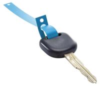 EICHNER Key fob blue 1000 pcs on roller