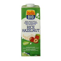 Isola Bio Rijstdrank hazelnoot bio 1 Liter