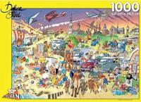 Strand - Danker Jan Puzzel 1000 Stukjes