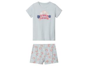 lupilu Meisjes pyjama (110/116, Lichtblauw)