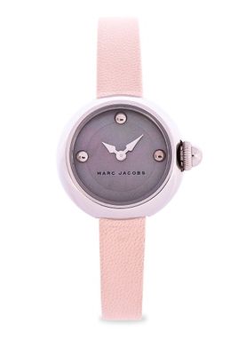 Horlogeband Marc by Marc Jacobs MJ1433 Leder Roze 10mm