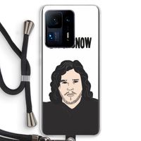 Let It Snow: Xiaomi Mi Mix 4 Transparant Hoesje met koord