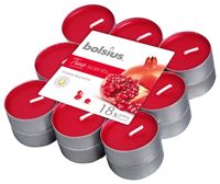 Geurtheelicht brick 18 True Scents Pomegranate - Bolsius