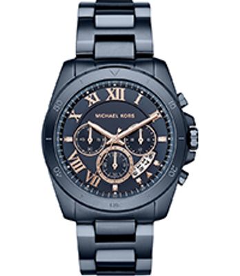 Horlogeband Michael Kors MK8610 Roestvrij staal (RVS) Blauw 24mm