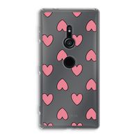 Ondersteboven verliefd: Sony Xperia XZ2 Transparant Hoesje