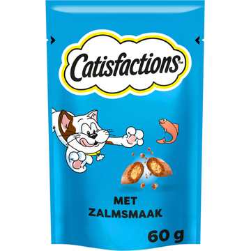 Catisfactions met Zalige Zalmsmaak 60 g bij Jumbo