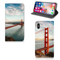 Apple iPhone Xs Max | Book Cover | Golden Gate Bridge